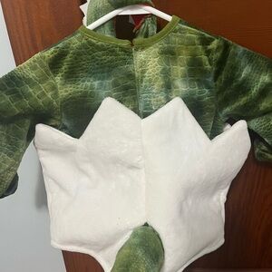 Pottery Barn baby Dino costume. 0-6 months